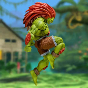 Ultra for Street Fighter II Collector Figurine New Plastic Model Toy Blanka for Kids Anime Accessory <b>Collection</b> <b>Box</b> Included - Product Image 4