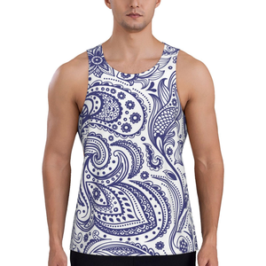 Vêtements de fitness en coton Débardeur de gym Chemises de fitness Vêtements d'entraînement Débardeurs pour hommes - Product Image 4