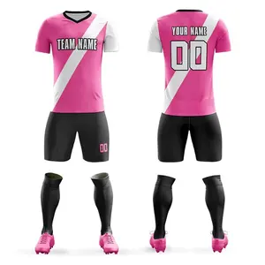 Custom Sublimation Soccer Jersey Sets Practice Football Shirts and Teamwear for Men Soccer Team Uniform Sportswear