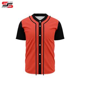 ชุดเครื่องแบบ OEM สำหรับผู้ชายเสื้อซอฟต์บอลผ้าเจอร์ซีย์ไล่ระดับสีสำหรับใส่เล่นเบสบอลขายส่ง - Product Image 5