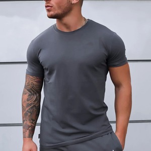 เสื้อยืดผ้าฝ้าย100% สำหรับผู้ชายเสื้อยืดพิมพ์ลายพัฟแบบพิมพ์โลโก้แบบออกแบบได้ตามน้ำหนักมาก - Product Image 3