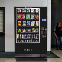 Distributeur automatique de boissons et de snacks, machine de vente sans argent liquide, Verkaufsautomaten Euro