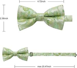 Noeud papillon en soie par sublimation pour francs-maçons Boussole et cravate carrée Noeuds papillon de haute qualité Prix de gros Design et logo personnalisés - Product Image 2