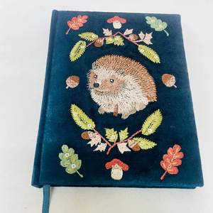 Agenda Escolar de Lujo, Hecha a Mano, con Tela de Terciopelo, Bordada, Colores y Tamaños Personalizados, Diseño Único, Venta Caliente, India - Product Image 1