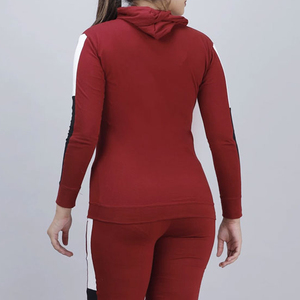 Conjuntos de chándales con bloques de Color personalizados para mujer, venta al por mayor - Product Image 5