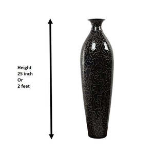 Jarrones de flores negros vintage en hierro con diseño elegante, perfectos para la decoración del hogar del restaurante 7 del hotel - Product Image 2