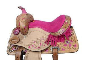 Selles de course occidentales et anglaises en cuir véritable de qualité supérieure pour l'équitation - Product Image 3