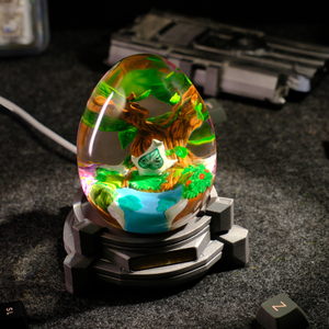 <b>Lamp</b> custom resin, Snolax <b>lamp</b> resin, custom night light, po.ke.mon <b>lamp</b> epoxy, art deco <b>lamp</b>, Personalized gift, Handmade gift - Product Image 5