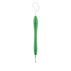 Silicone Mirror Handles Diagnostic Mirror Handles Mouth <b>Socket</b> Mirror With Silicone Handles <b>Single</b> End Diagnostic Tool - Product Image 1