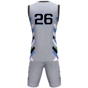 Maillot de basket-ball réversible personnalisé pour hommes livraison rapide vêtements de sport respirants uniformes de basket-ball imprimés sublimés - Product Image 4