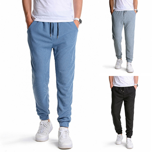 OEM Men's Casual Streetwear Sweatpants 6XL <b>Joggers</b> Pants <b>Stacked</b> Straight Thickened Outdoor Fitness Sports Trousers Loose <b>Jogger</b> - Product Image 3