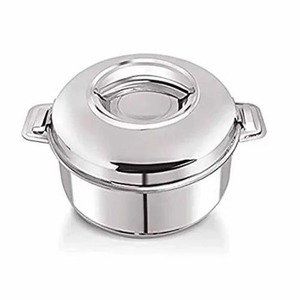 Cacerola de Acero Inoxidable de 3.5L con Base de Cobre, Redonda y Pulida, Utensilios de Cocina para el Hogar, Hecha en India, Venta al por Mayor - Product Image 1