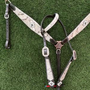 Headstall Western et cuirasse avec boucle en métal solide avec OEM & ODM Bienvenue tack western headstall set dans le prix le plus bas - Product Image 2