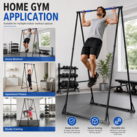 BNcompany Independiente Gimnasio en casa Equipo de fitness Portátil Plegable Pull-up Chin Bar Entrenamiento de fuerza Ejercicio de entrenamiento