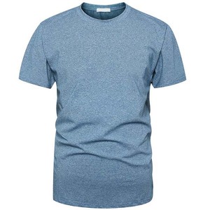 230GMS hommes Logo personnalisé couleur unie ample respirant haut en coton Sports de plein air imprimé T-shirt vêtements pour hommes t-shirts à vendre - Product Image 4