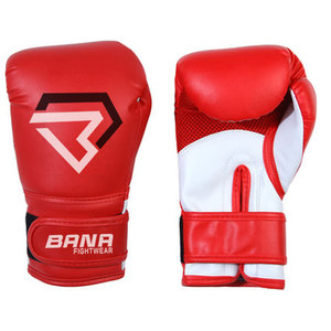 Guantes de boxeo ligeros de dedo completo de alta calidad transpirables de Venta caliente profesional diseño personalizado cordones PU cuero Bana - Product Image 5