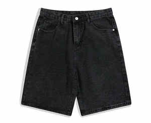 Vintage Summer Streetwear <b>Short</b> Jean Loose Work <b>Shorts</b> Fashion Mens Baggy <b>Denim</b> Comfortable Casual <b>Shorts</b> - Product Image 3