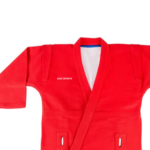 Best Quality Custom Judo Sambo Jujitsu BJJ Gi Suit 100% Cotton Breathable Unisex Adult Martial <b>Arts</b> Uniform OEM Service - Product Image 4