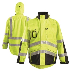 Chaqueta de Seguridad Profesional de Alta Visibilidad, Reflectante e Impermeable para Hombre, Certificación CE/UE, Color Personalizado, Todas las Tallas, Ropa de Trabajo - Product Image 6