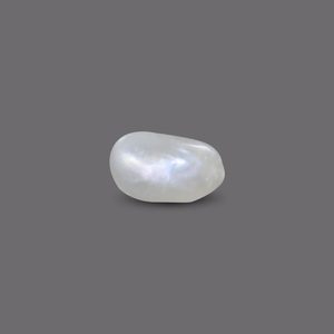 Perle de Basra 5,92 carats, perle d'eau douce naturelle, bouton de perle blanc rose et variantes de couleur pour bijoux et fabrication de bijoux - Product Image 2