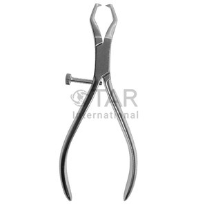 Pince de retrait de couronnes dentaires en gros pince en acier inoxydable pointe en caoutchouc procédures d'extraction médicale orthodontique - Product Image 2