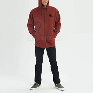 Custom Logo Unisex Sweatshirts Zip Up Embroidery <b>Hoodies</b> High Quality Oversized <b>Hoodies</b> - Product Image 4