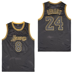 Maillot de basket-ball respirant pour hommes Chemises imprimées de sport Hip Hop pour hommes Options de taille supérieure - Product Image 2