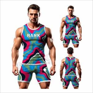 Conjuntos de Rash Guard para Hombre 2026 MMA: Ropa de Lucha Personalizada con Sublimación Completa - Product Image 5