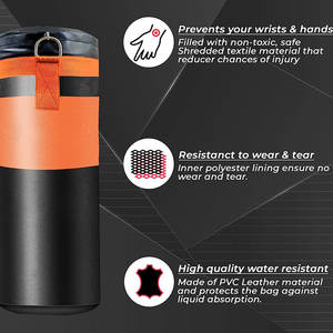 Sturdy Construction for Daily Workout Punching <b>Bag</b> Professional <b>Kickboxing</b> Exercise Punching <b>Bag</b> - Product Image 3