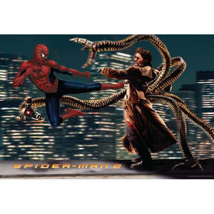 Tarjeta postal de diseño moderno de Spider-Man 2 para uso en pared - Product Image 1