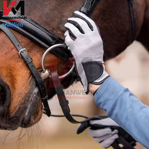 Gants d'équitation uniques les plus vendus, gants d'hiver en cuir de qualité supérieure, vente en gros, design chaud pour l'équitation, vente en ligne maintenant - Product Image 4