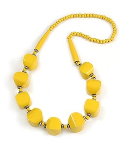 Collier de perles de résine à bas prix pour Offre Spéciale Top collier en résine époxy à la mode pour femmes et filles cadeaux collier partie - Product Image 3