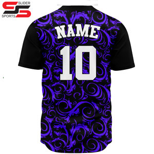 Uniformes de Béisbol al por Mayor, Ropa Deportiva de Béisbol, Logotipo Impreso por Sublimación, Número Personalizado, Jersey de Béisbol para Hombre - Product Image 2