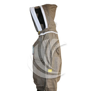 Chaqueta de Apicultura Semi-Ventilada a Prueba de Picaduras para Apicultores, Chaqueta de Apicultura de 3 Capas con Velo Protector, Suministro en Línea - Product Image 4