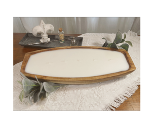 Tazón de madera para velas, tazón de vela de soja tallado a mano, tamaño personalizado para decoraciones de mesa, calidad Premium - Product Image 4