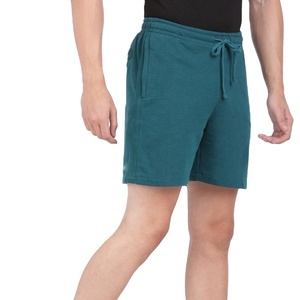 Pantalones Cortos Deportivos Casuales para Hombre, de Lona de Algodón Sólida, Transpirables, Resistentes al Viento e Impermeables, con Cintura Elástica Media, Estilo Deportivo, 100% Algodón - Product Image 4