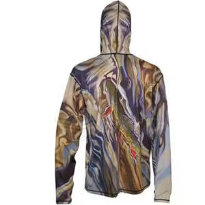 Sudaderas CON CAPUCHA DE PESCA ligeras de alta calidad para hombres Nuevas sudaderas con capucha de pesca con cordón al aire libre - Product Image 6