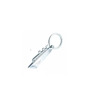 Porte-clés en métal de conception de moules 3d de qualité supérieure pour les bureaux d'entreprise des écoles disponibles dans des tailles personnalisées emballage personnalisé - Product Image 1