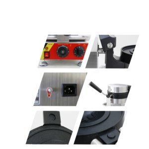 UFO Burger Press Maker Machine Personnaliser Grande Taille Électrique Roman Design 7 <span class=keywords><strong>Jano</strong></span> UFO Burger Sandwich Maker Machine - Product Image 6