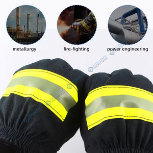 ถุงมือกันไฟสำหรับงานหนักถุงมือกันไฟกันไฟพร้อมโลโก้ตามสั่ง - Product Image 4