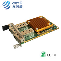 Carte Mezzanine OCP Ethernet 10 Gigabit avec Adaptateur SFP+ Double Port Optique 10G et Puce X710-BM2