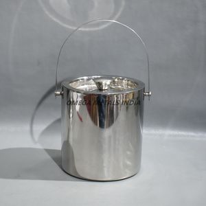 ถังแช่ไวน์รูปวงรีสแตนเลสแบบตอกลายสวยงาม พร้อมหูจับด้านข้าง ประหยัดพลังงาน พกพาสะดวก - Product Image 4