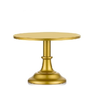 Conjunto de dos soportes de Metal para pastel, soporte de Metal redondeado para servir pasteles, acabado antiguo, gran oferta - Product Image 4