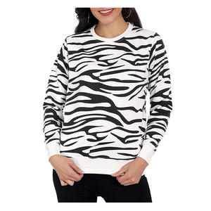 Sweat-shirt de sublimation pour femmes de haute qualité Vente en gros pas cher Prix polaire ras du cou personnalisé polyester sweat-shirt populaire pour les femmes - Product Image 1