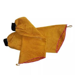 Manchons de bras de soudage en cuir de vachette pleine fleur, ignifuges, pour la sécurité professionnelle - Product Image 5