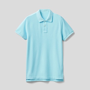 Camiseta de manga corta de verano para hombre, ropa informal de Color sólido, camiseta para hombre, camiseta de tela de hilo fresco transpirable, camiseta Polo para hombre - Product Image 1