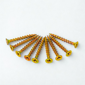 Tornillo de Acero C1022 DIN 18182, Recubierto de Zinc Amarillo, Rosca Gruesa, Cabeza Trompeta, Tornillo para Paneles de Yeso, Clavos para Paneles de Yeso y Madera - Product Image 4