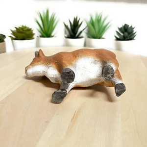 Statua di Bue in Legno Intagliata a Mano YEEYAYA, Scultura Decorativa per Casa, Figurine di Animali da Fattoria per Arredamento - Product Image 4