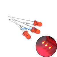 Série de lampes LED DIP à trou traversant XINGLIGHT F3 F5 F8 pour applications d'indication, de signalisation et d'éclairage de panneaux