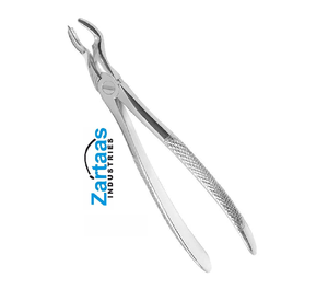 Pince d'extraction en acier inoxydable de haute qualité tiers supérieurs molaires droite fig. Exportateurs et fabricant 67R - Product Image 1